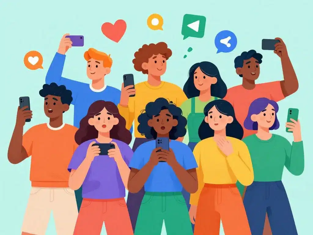 comment percer sur tiktok illustration vidéos engageantes