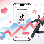 comment percer sur tiktok visuel smartphone et popularité