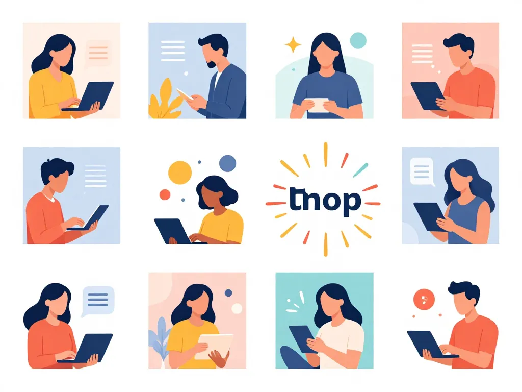 Visuel ecriture insta feed attention