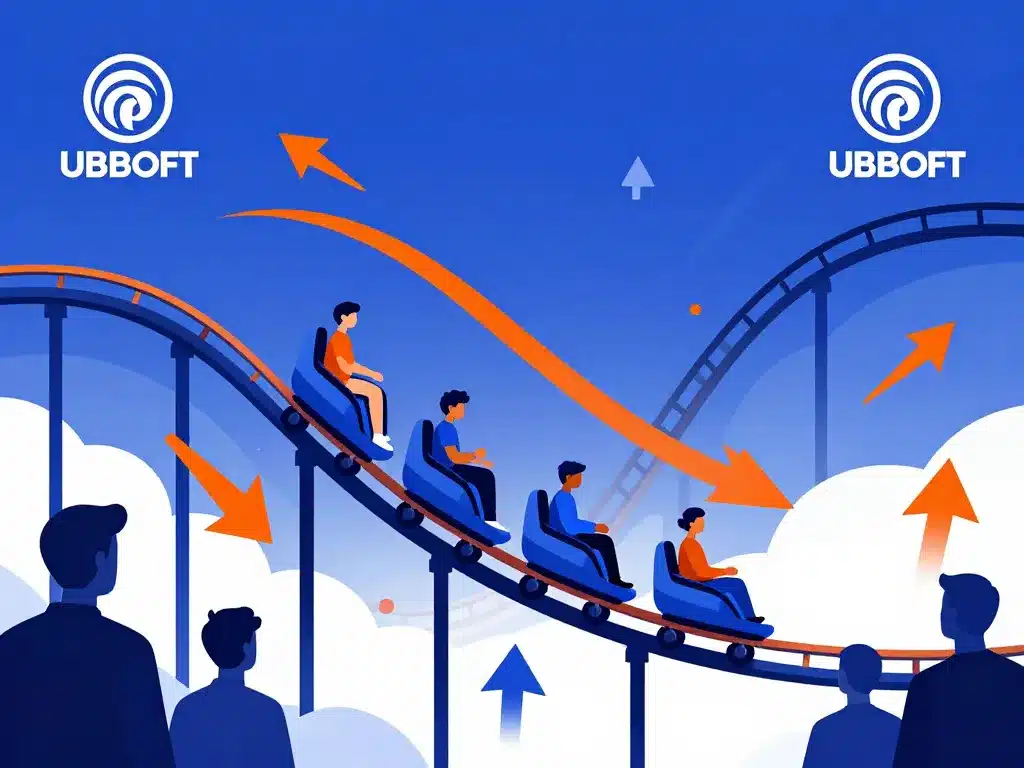 faut-il acheter des actions ubisoft rollercoaster marché