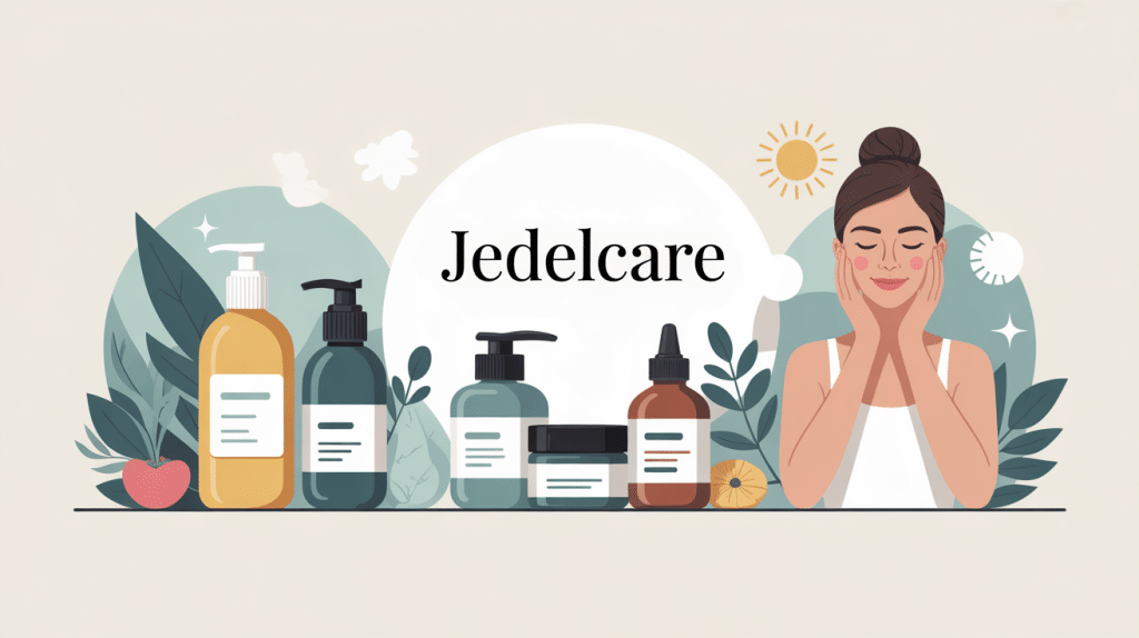 illustration jedelcare soins peau simplicité efficacité