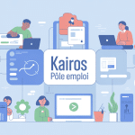 illustration kairos pole emploi plateforme numérique