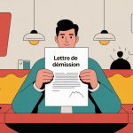 illustration symbolique lettre de demission mcdo