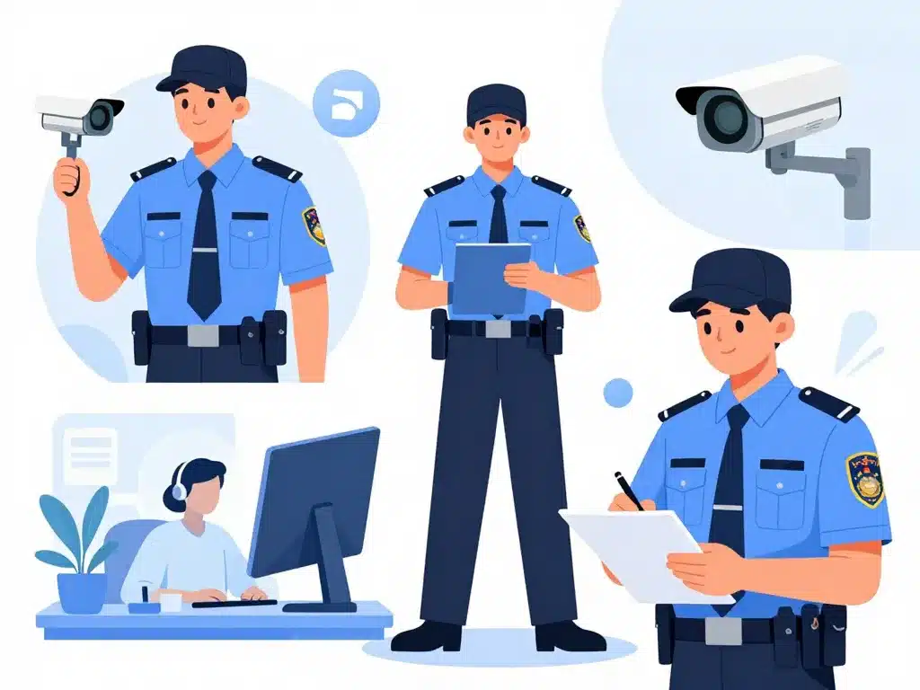 lettre de motivation agent de sécurité agent en action compétences