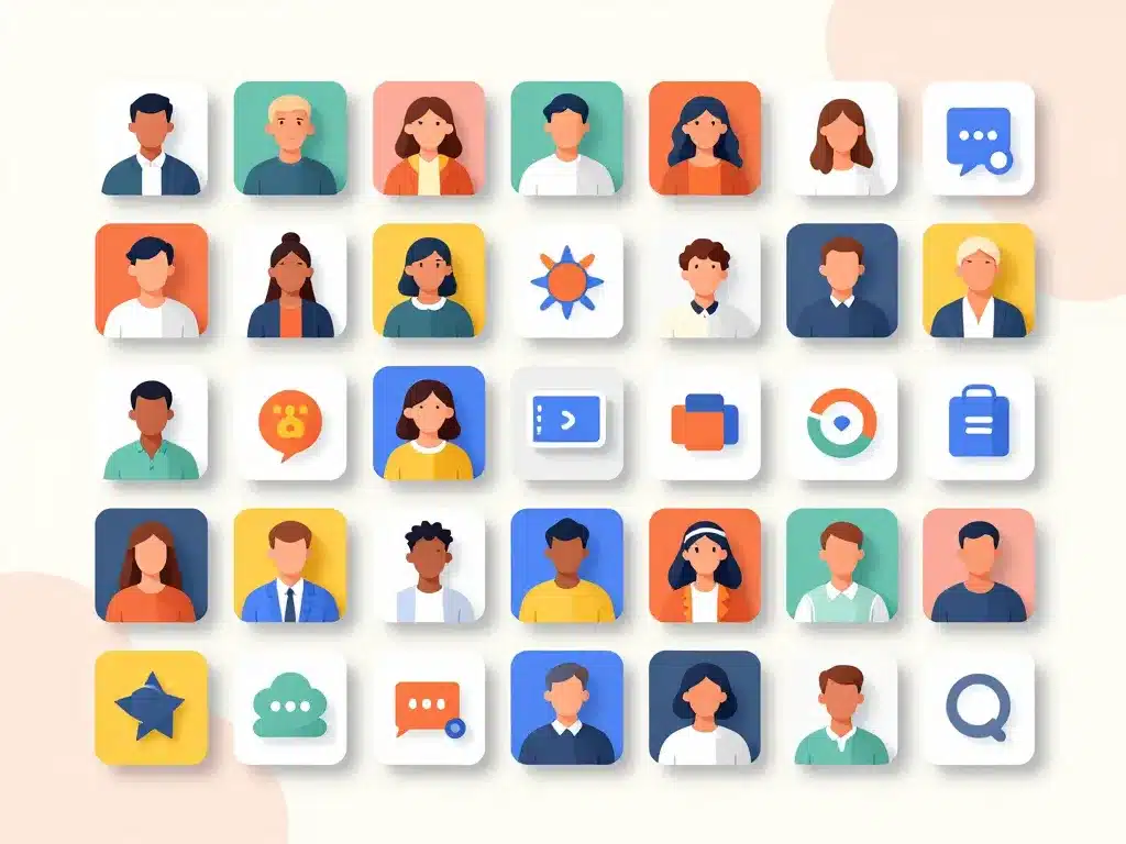 grille montage feed design harmonieux