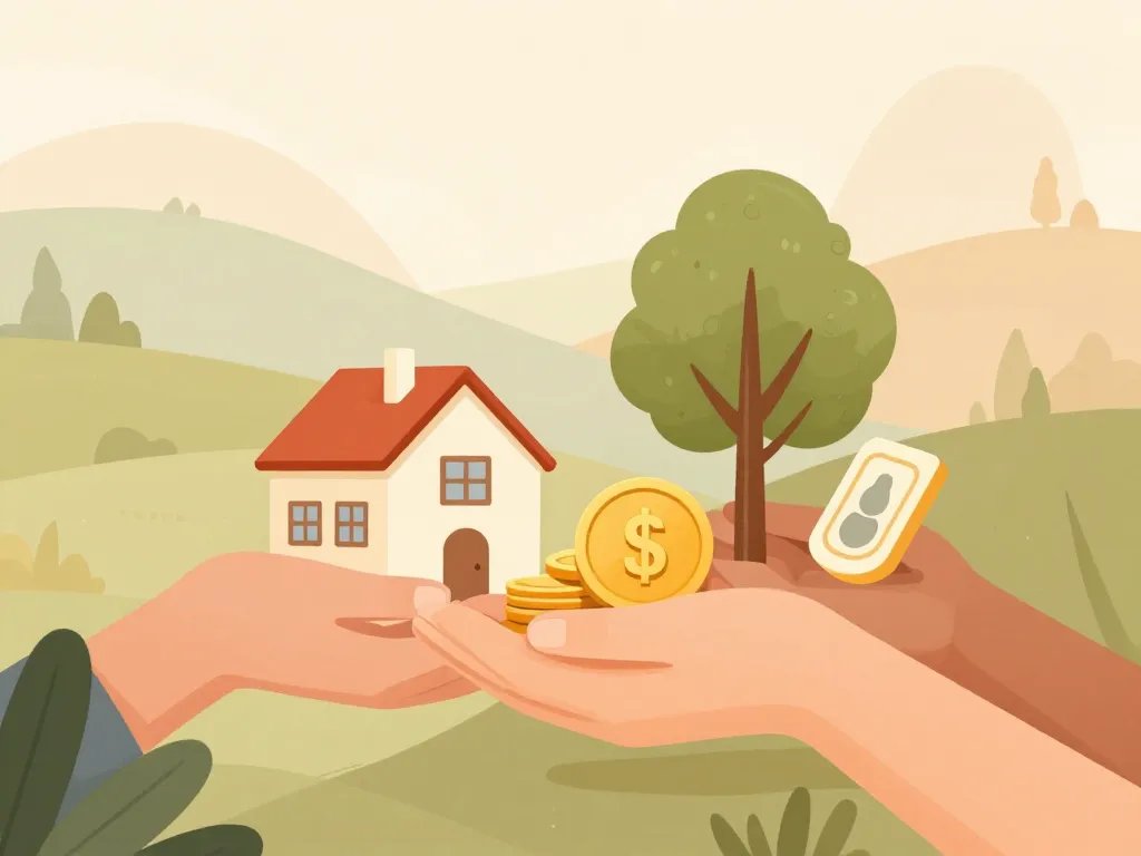 ou mettre son argent en dehors des banques illustration placements tangibles