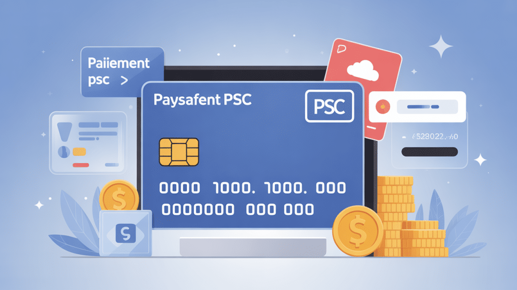 illustration sécurité paiement psc en ligne