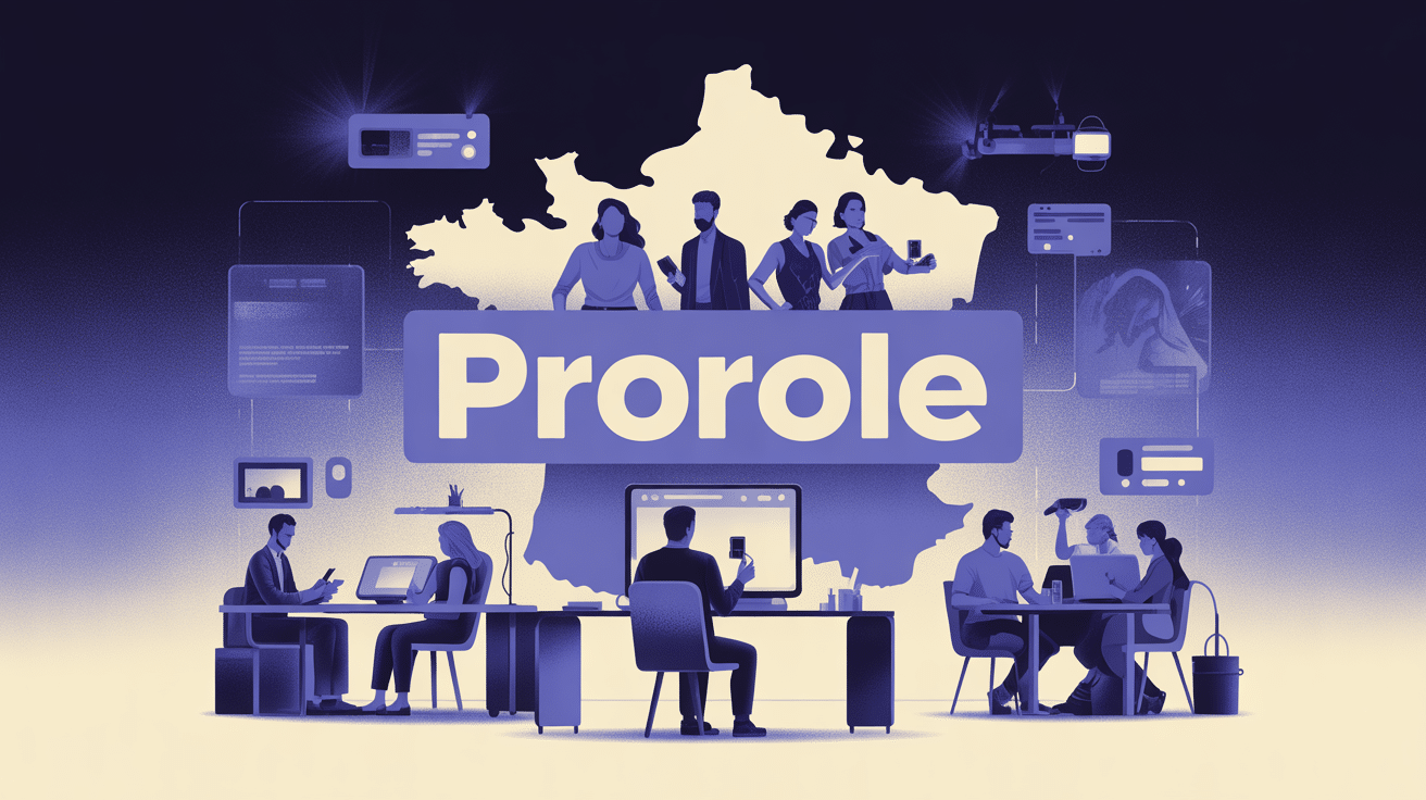 illustration prorole connexion comédiens productions audiovisuelles françaises