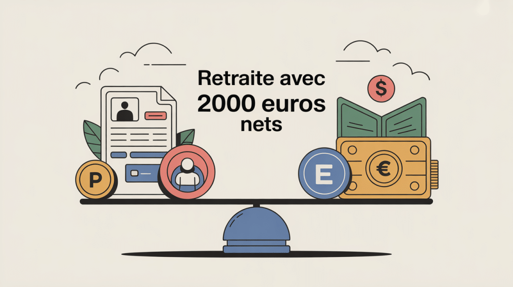 quelle retraite pour un salaire de 2000 euros net illustration pension sécurité sociale