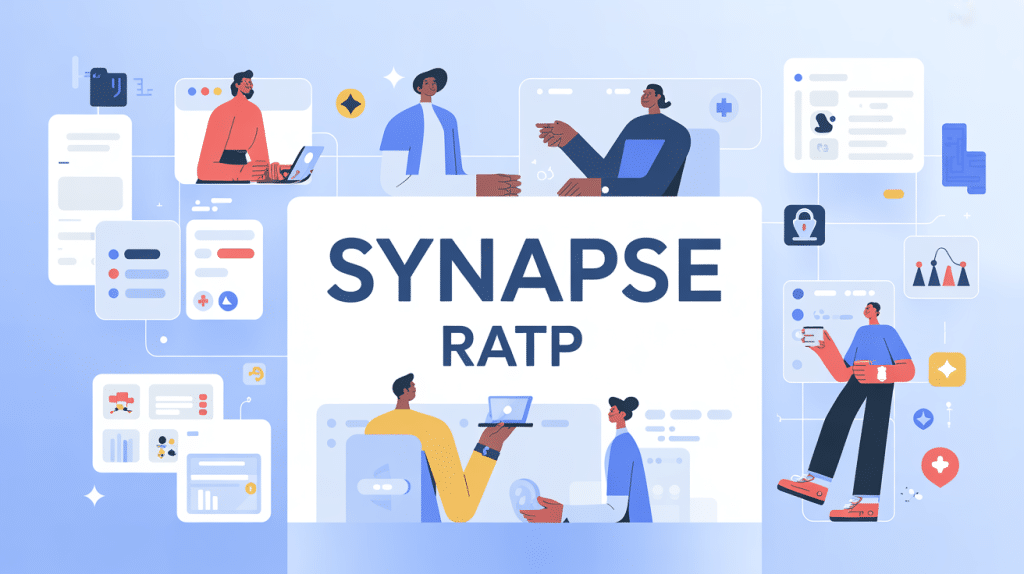 synapse ratp portail digital illustration seo