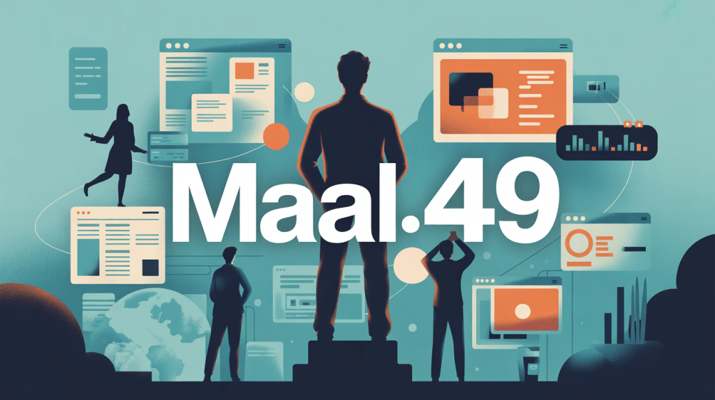 Illustration moderne analyse Maal49, confiance et risques