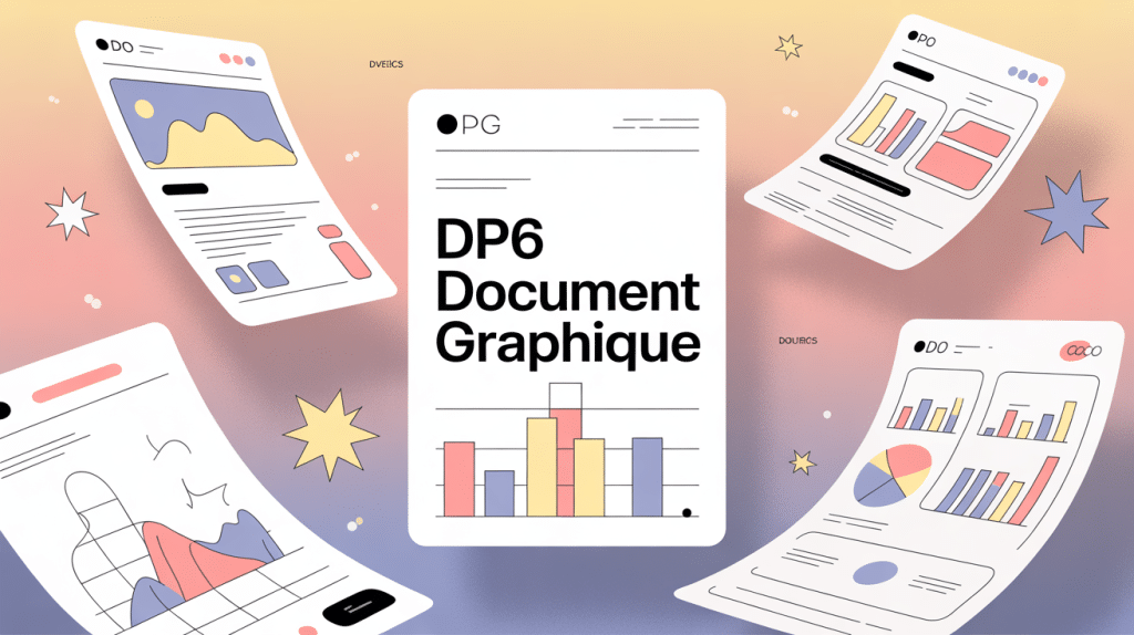 DP6 document graphique logiciel gratuit avec pages structurées