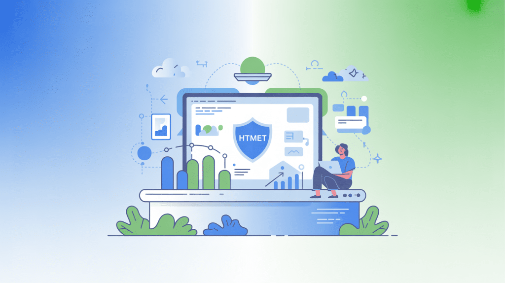 Illustration Htmnet partenaire web réseaux professionnels