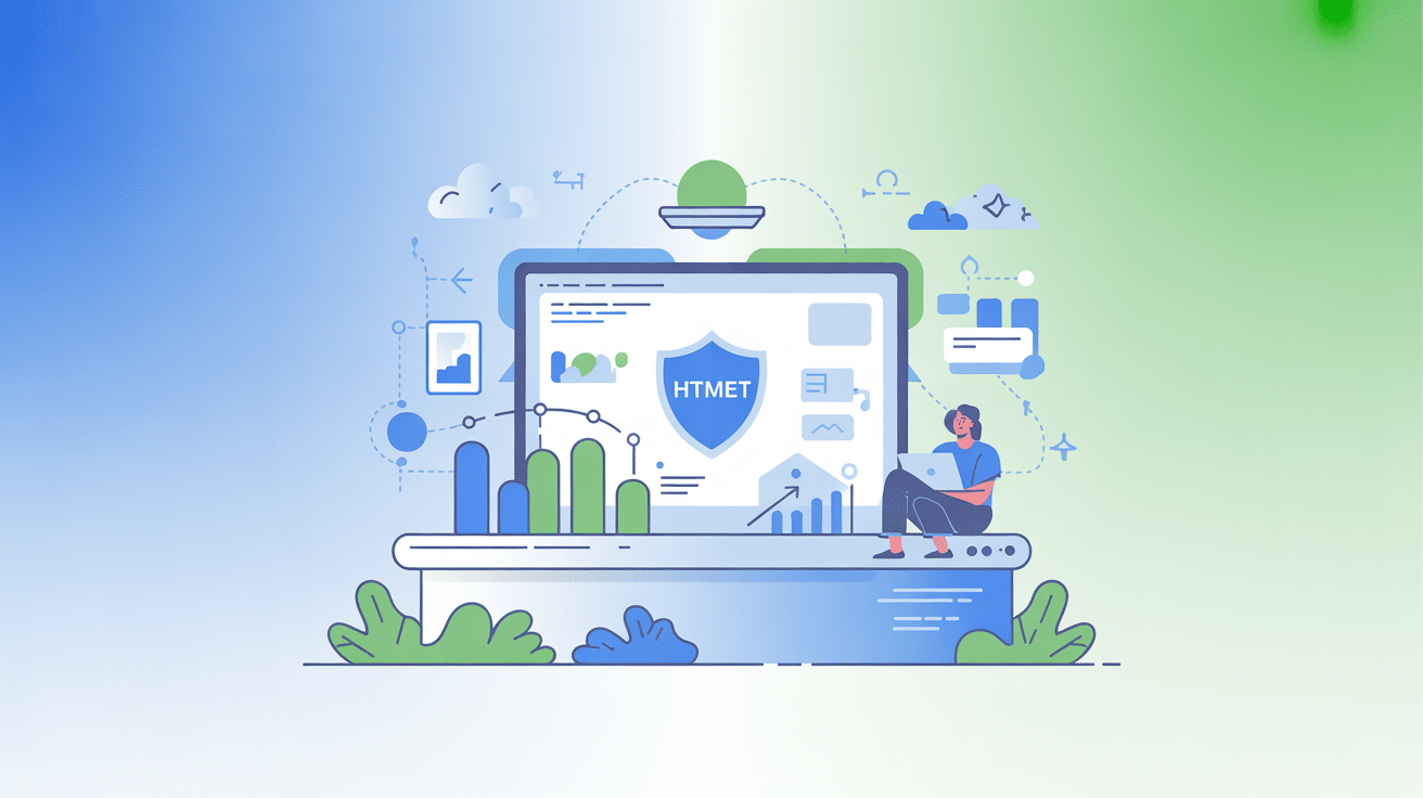Illustration Htmnet partenaire web réseaux professionnels