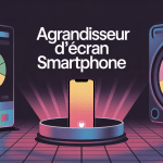 illustration du meilleur agrandisseur d'écran smartphone moderne