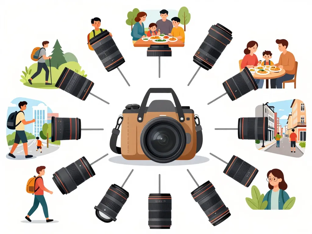 illustration pratique photo objectif pour fuji