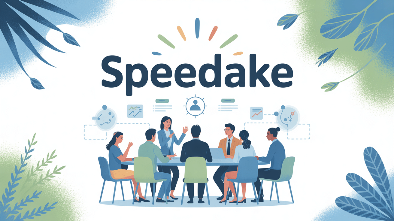 speedake illustration décision collective équipe